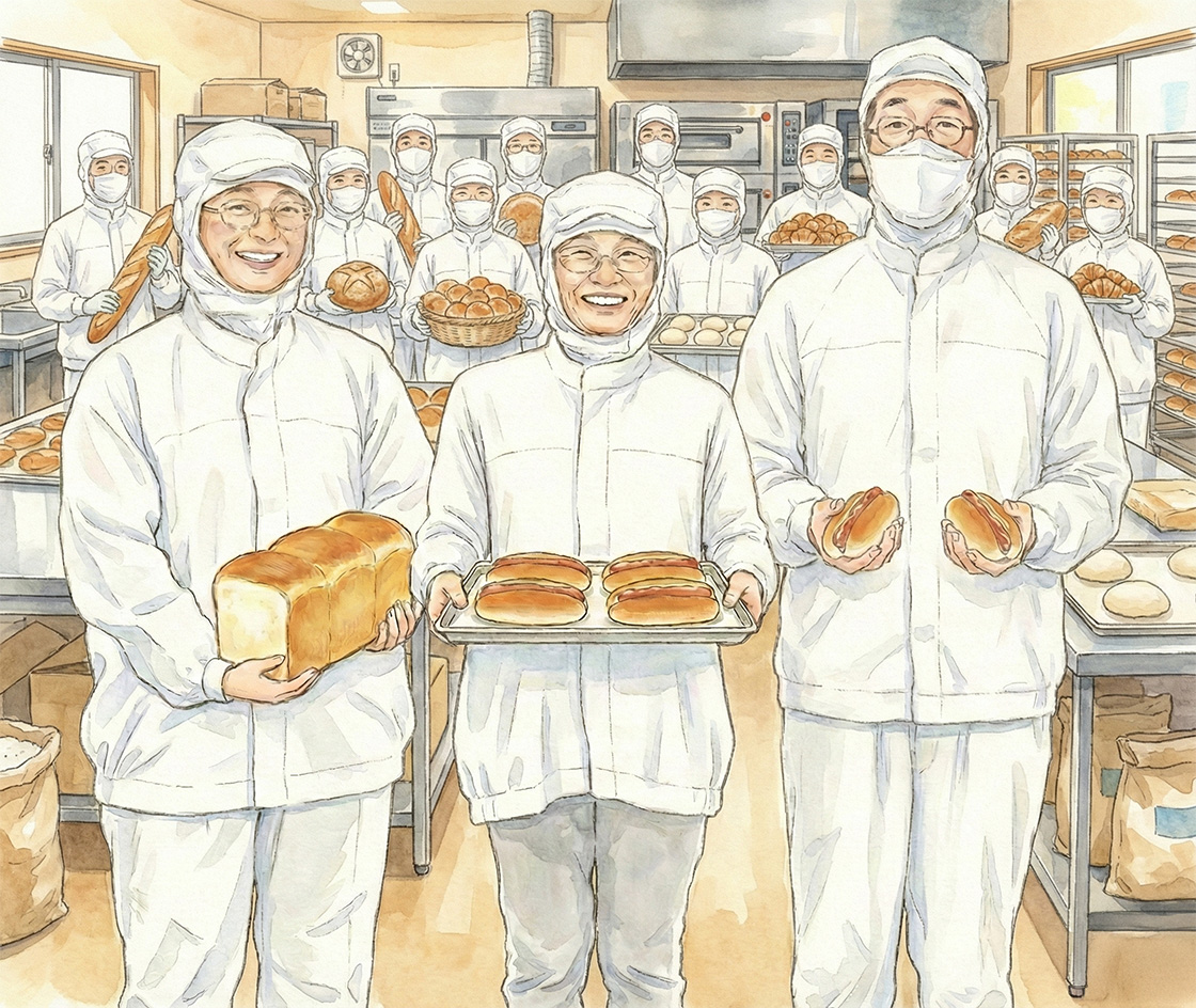 三河屋製パン工場